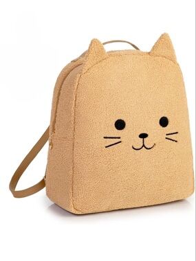 Cute Cat Plush Backpack